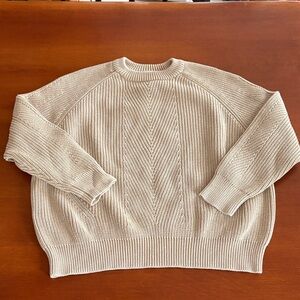 Demylee tan sweater cotton